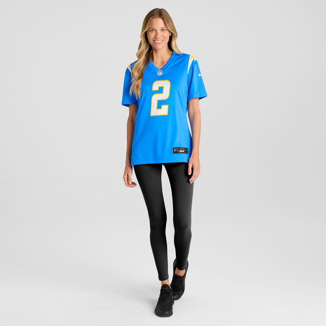 Elijah Molden Los Angeles Chargers Nike Women's Team Game Jersey -  Powder Blue