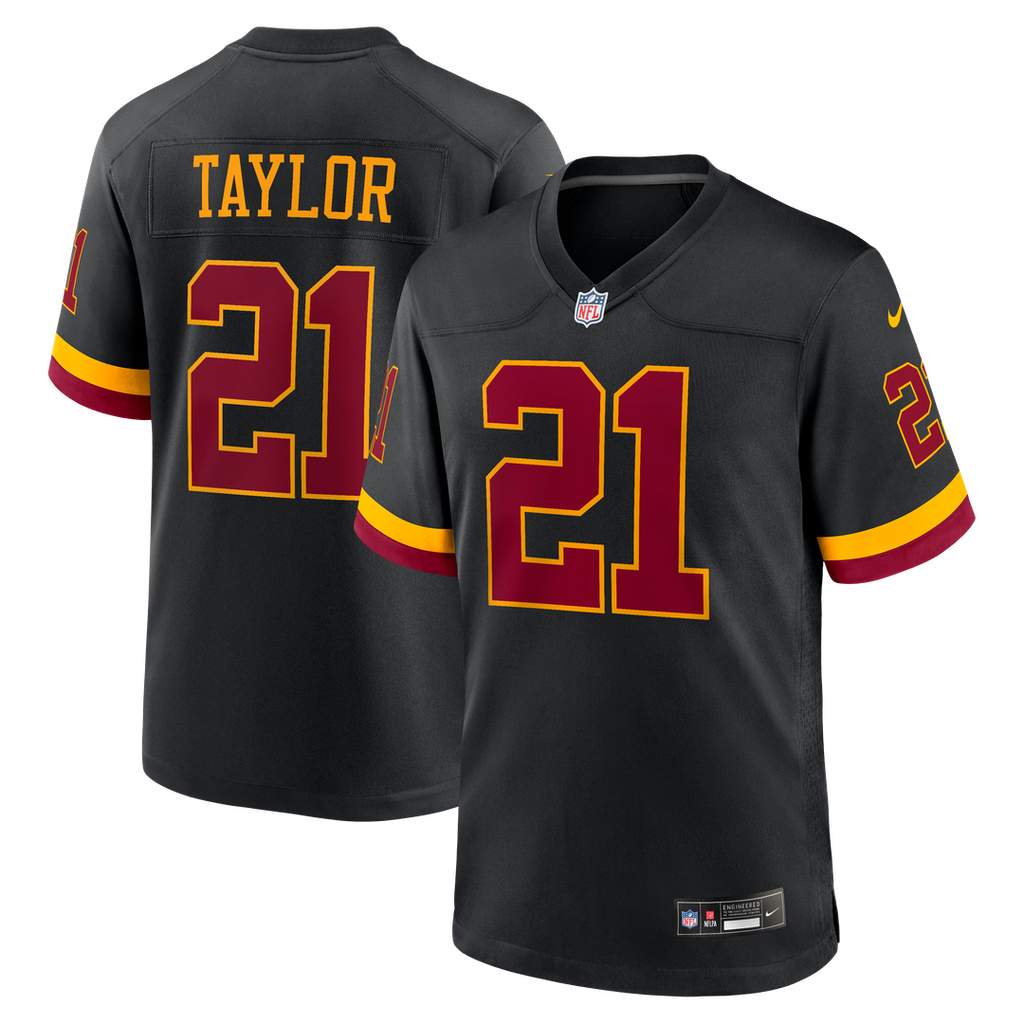 Sean Taylor Washington Commanders Nike Hail Raiser Alternate Retired Player Game Jersey - Black