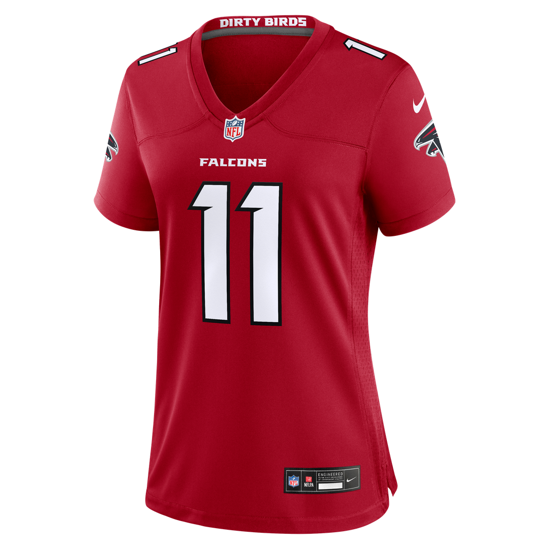 Jalon Walker Atlanta Falcons Nike Women's Game Jersey - Red