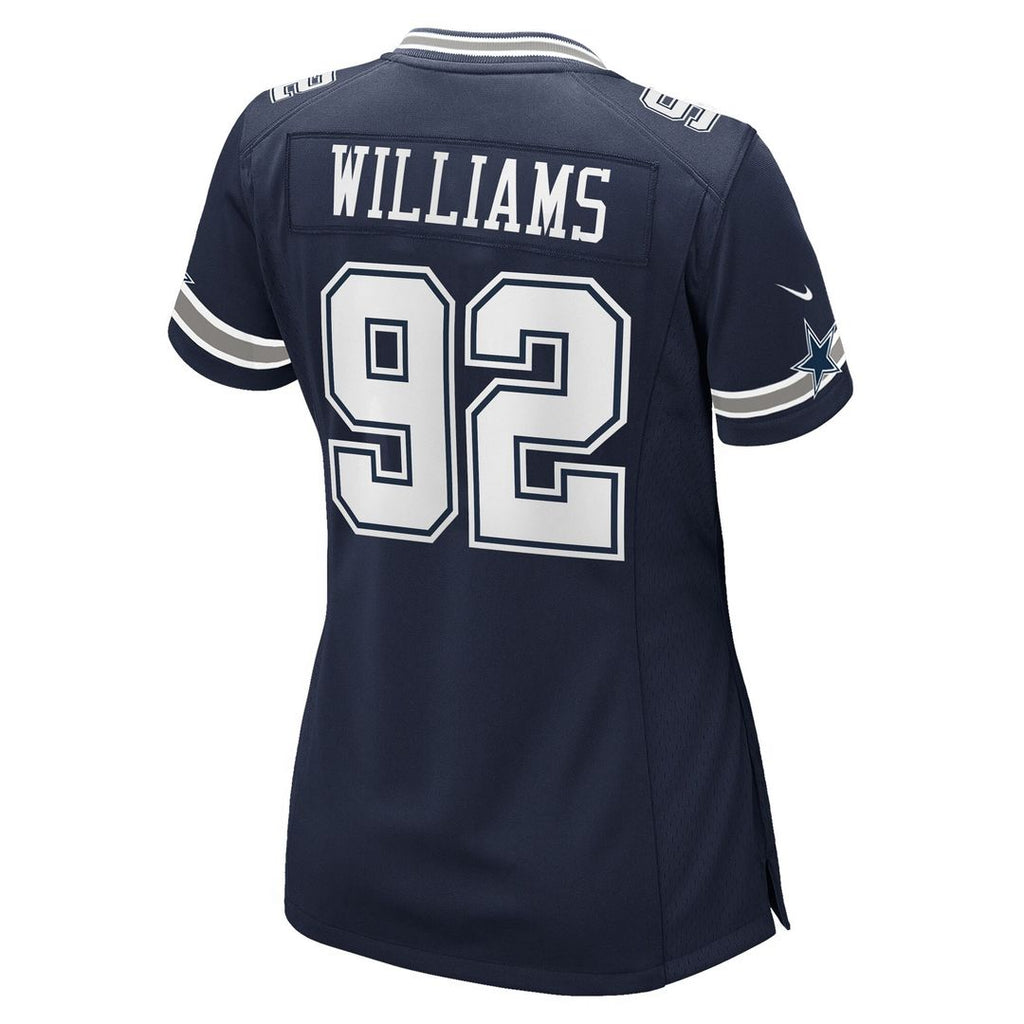 Quinnen Williams Dallas Cowboys Nike Women's Team Game Jersey - Navy