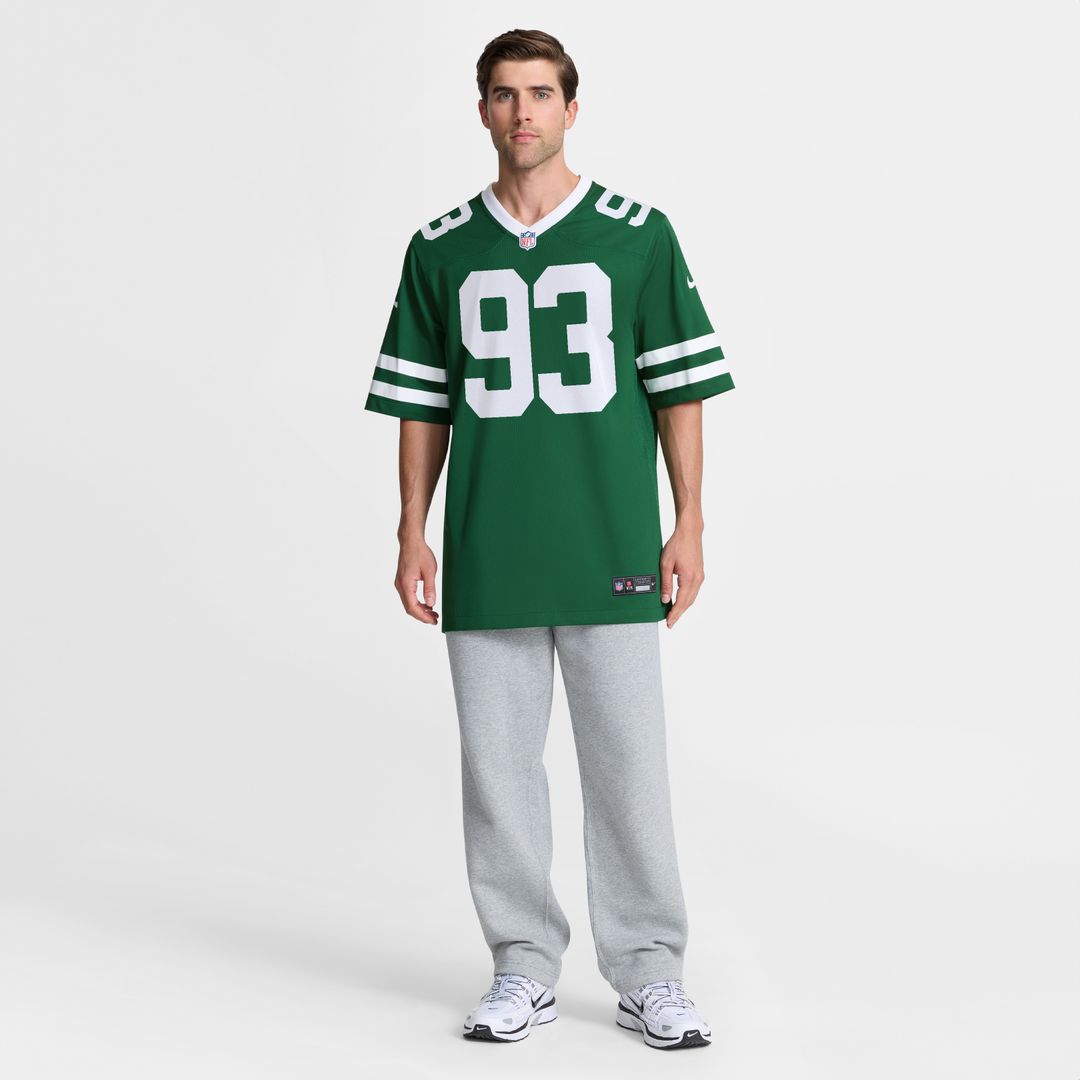 Takk McKinley New York Jets Nike Team Game Jersey - Legacy Green