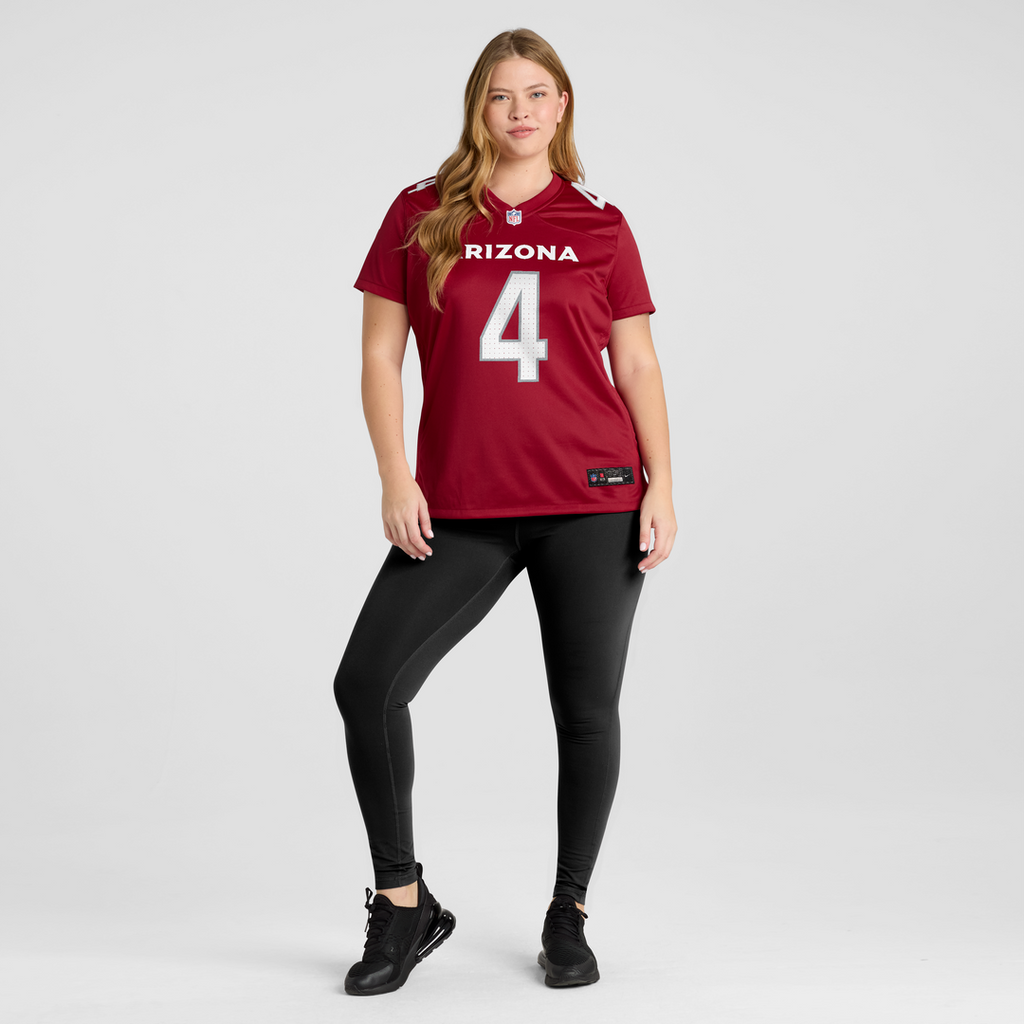 Jeremiyah Love Arizona Cardinals Nike Women's Game Jersey - White