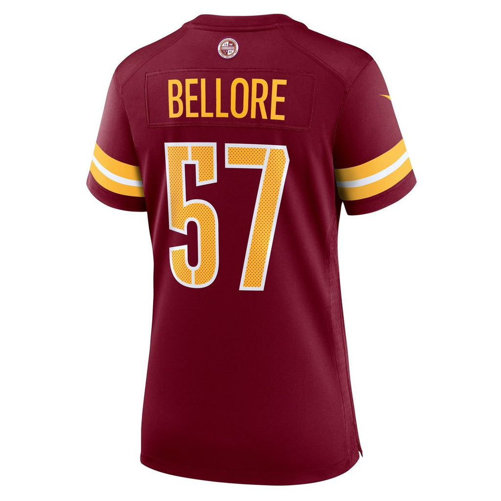 Nick Bellore Washington Commanders Nike Women's Team Game Jersey -  Burgundy