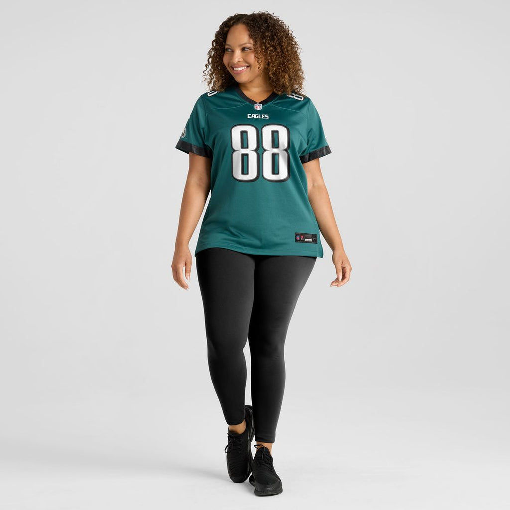 Dallas Goedert Philadelphia Eagles Nike Women's Alternate Game Jersey - Black