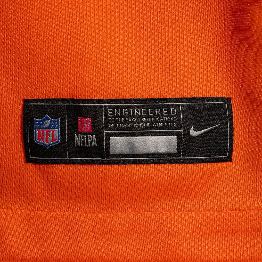 Jahdae Barron Denver Broncos Nike Team Game Jersey -  Orange