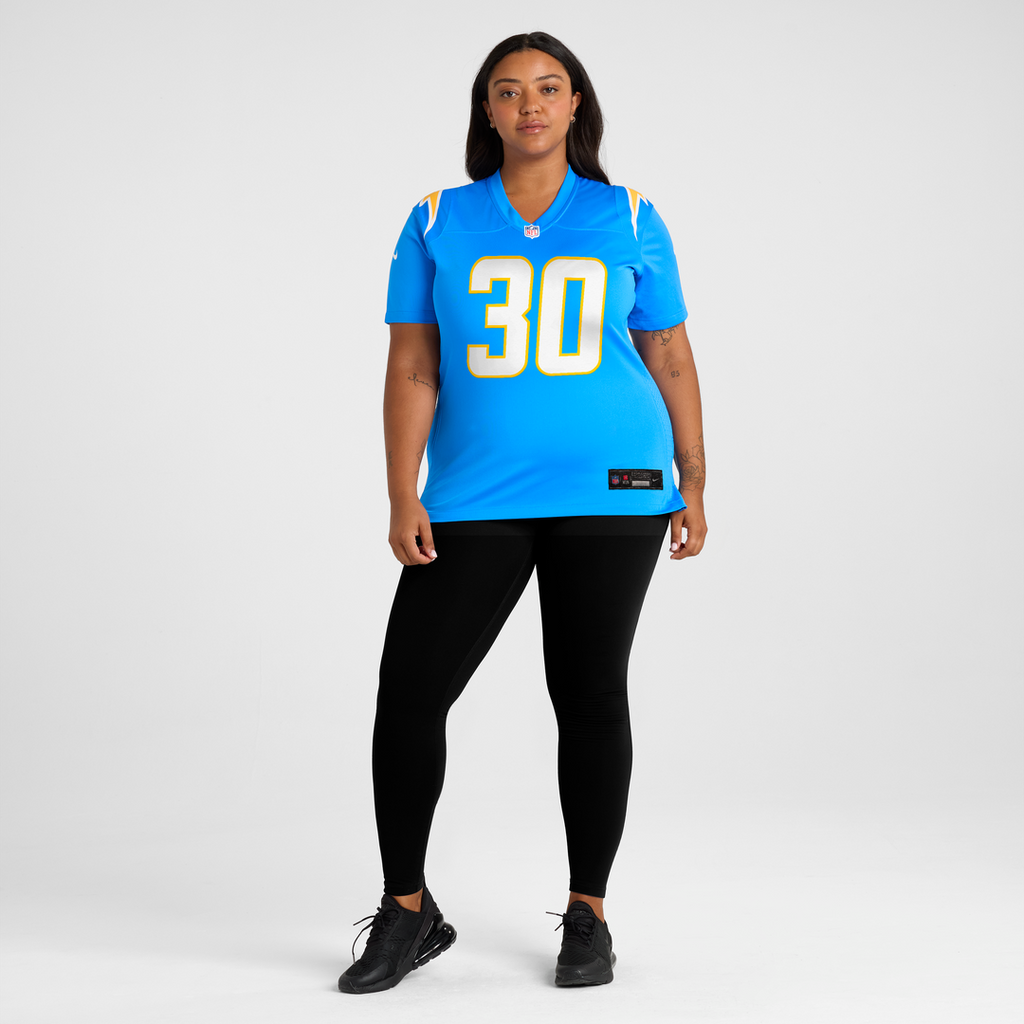 Alec Ingold Los Angeles Chargers Nike Women's Team Game Jersey -  Powder Blue