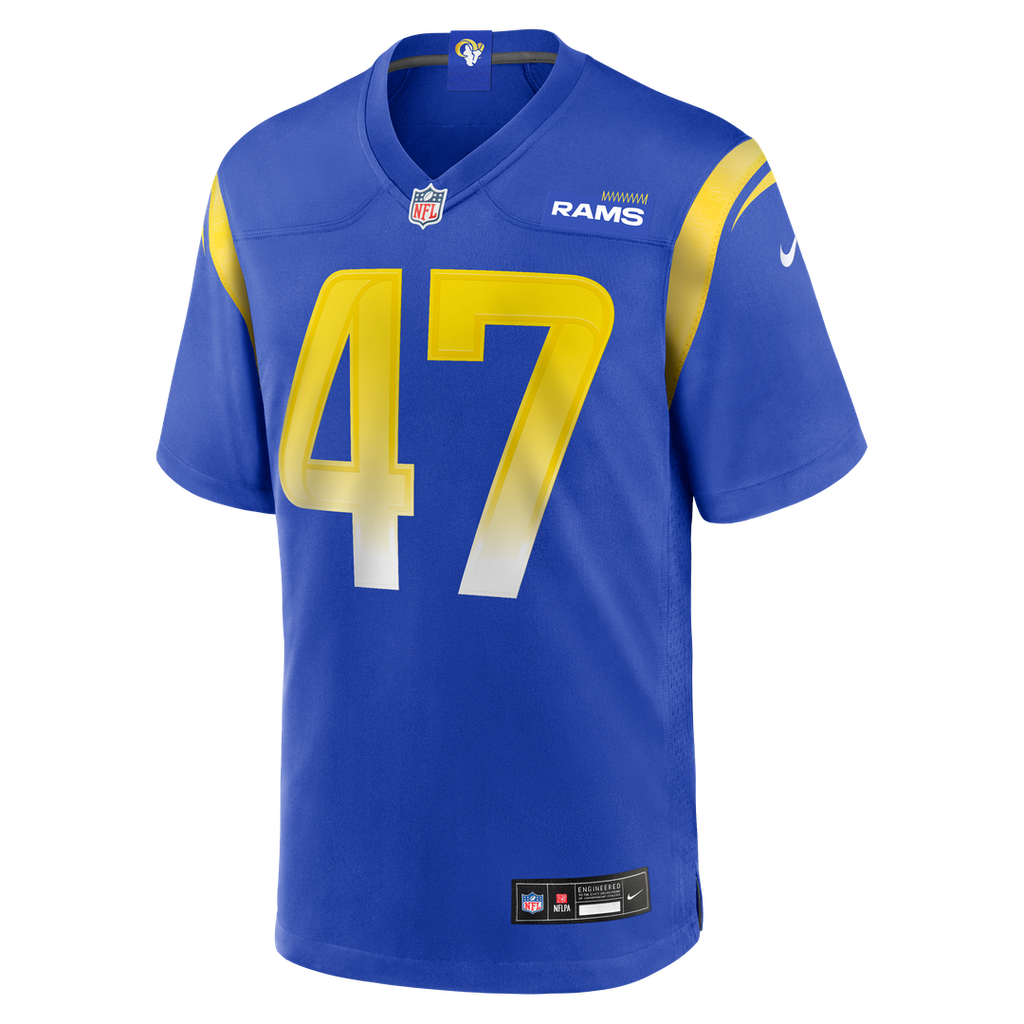 Alex Ward Los Angeles Rams Nike Home Game Jersey - Royal