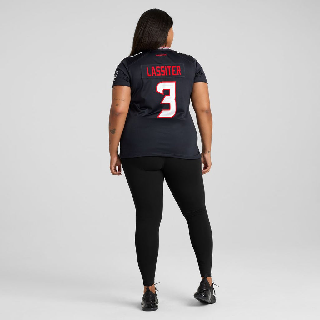 Kamari Lassiter Houston Texans Nike Women's Team Game Jersey -  Navy
