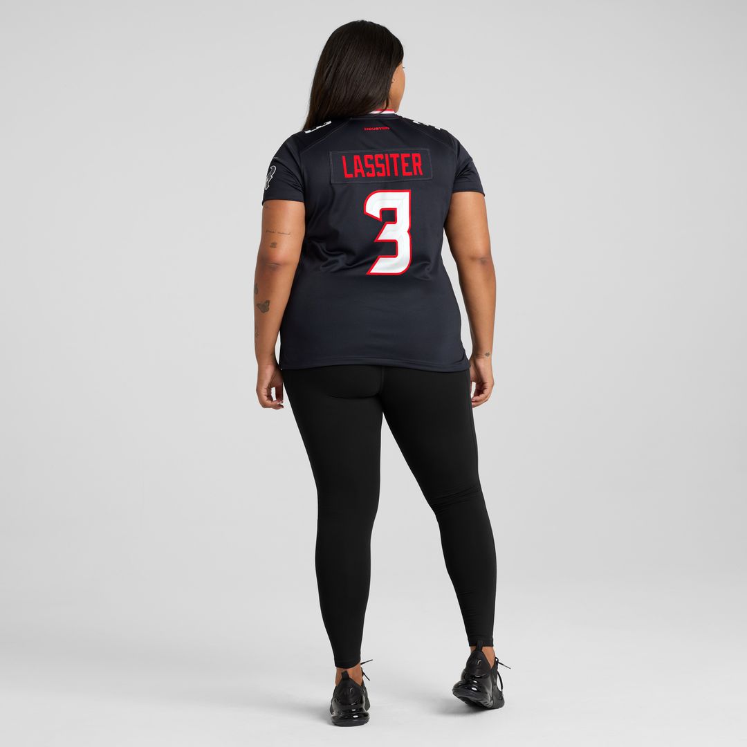Kamari Lassiter Houston Texans Nike Women's Team Game Jersey -  Navy
