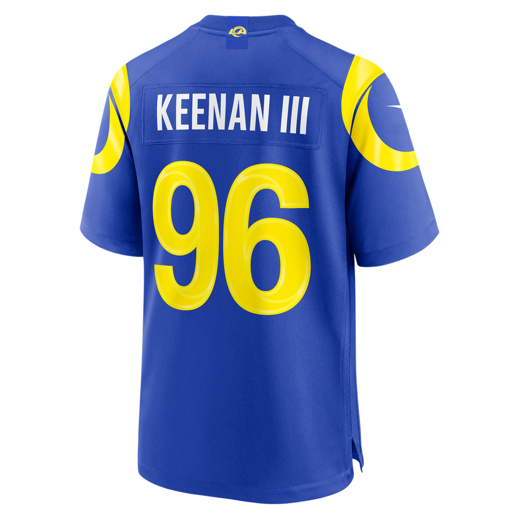 Tim Keenan III Los Angeles Rams Nike Team Game Jersey - Royal