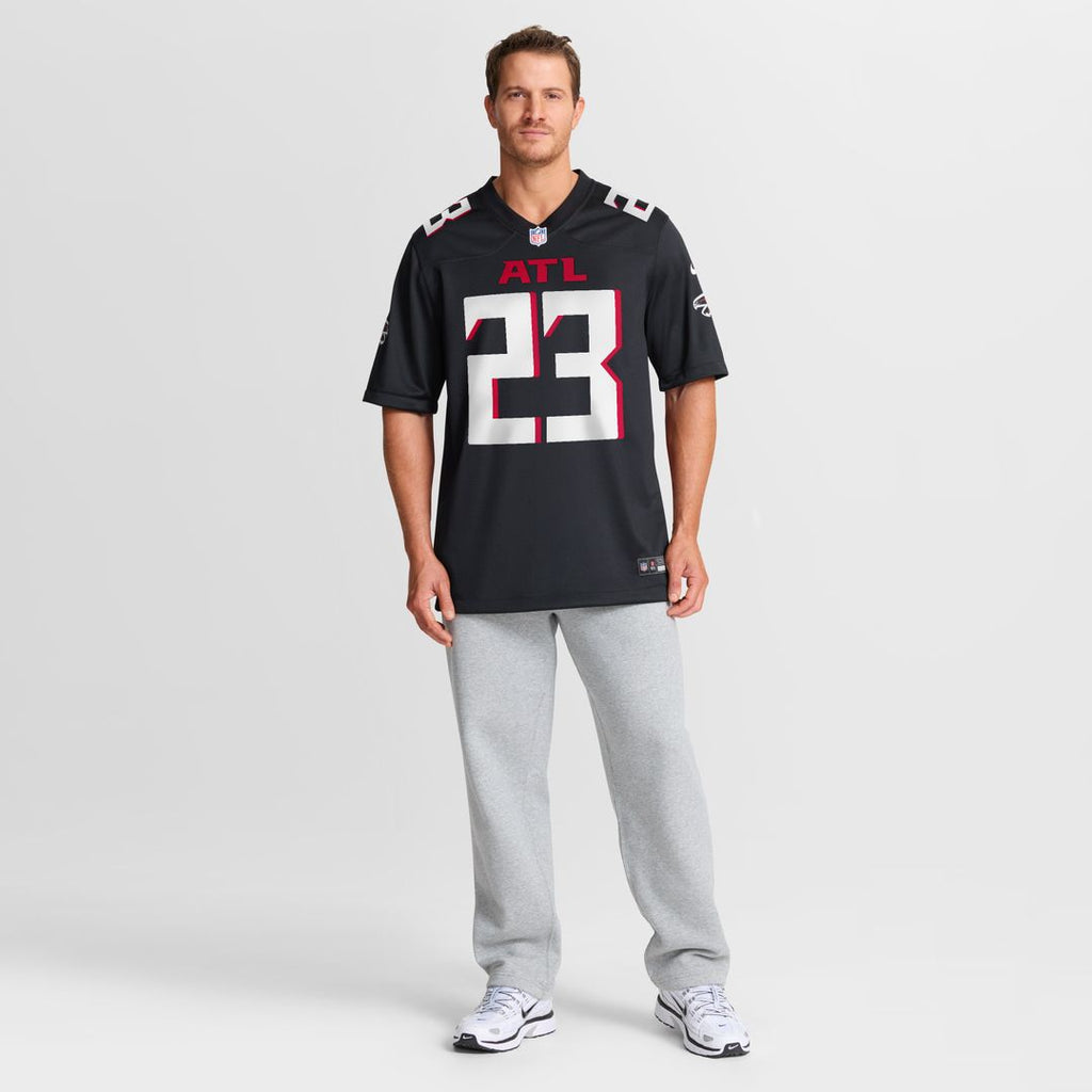 DeMarcco Hellams Atlanta Falcons Nike Team Game Jersey -  Black
