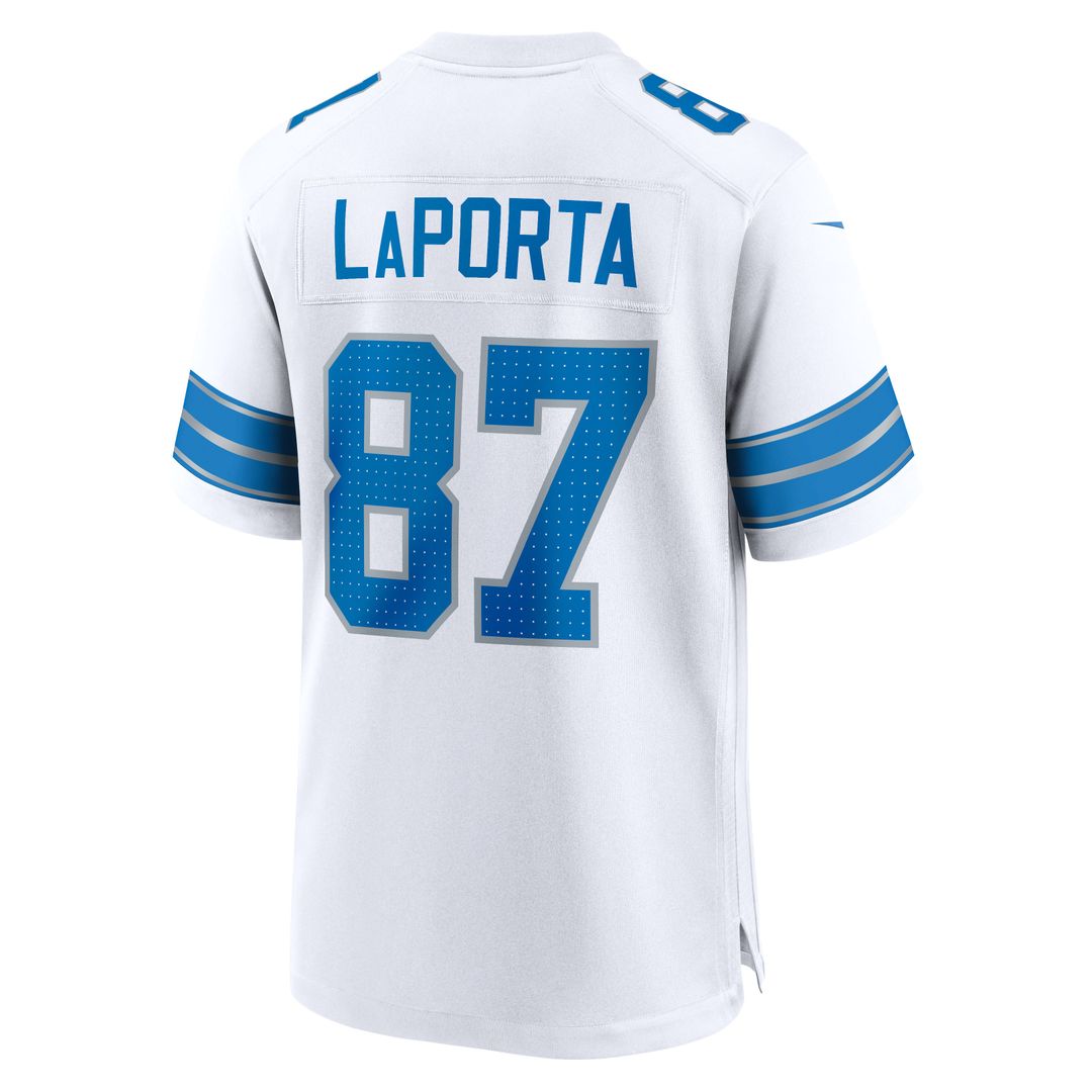 Sam LaPorta Detroit Lions Nike 2nd Alternate Game Jersey - Black