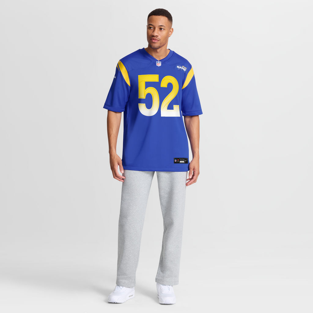 Larrell Murchison Los Angeles Rams Nike Team Game Jersey -  Royal
