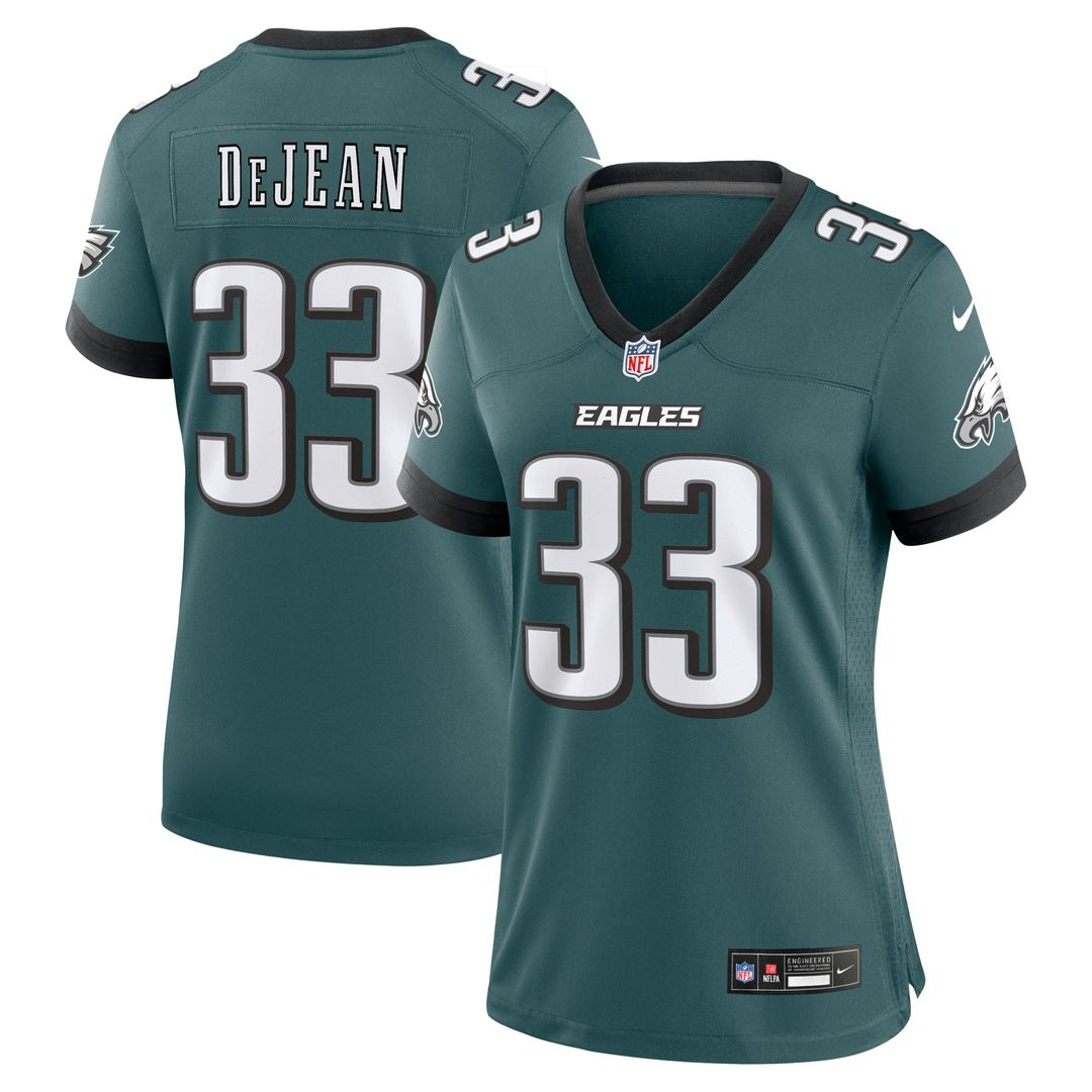 Cooper DeJean Philadelphia Eagles Nike Women's Alternate Game Jersey -  Kelly Green