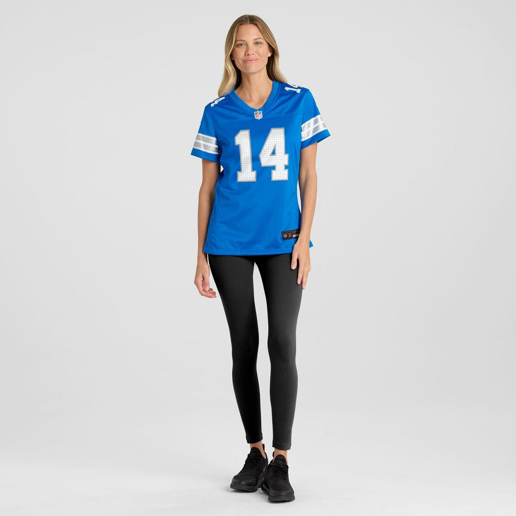 Amon-Ra St. Brown Detroit Lions Nike Women's White Game Jersey - White