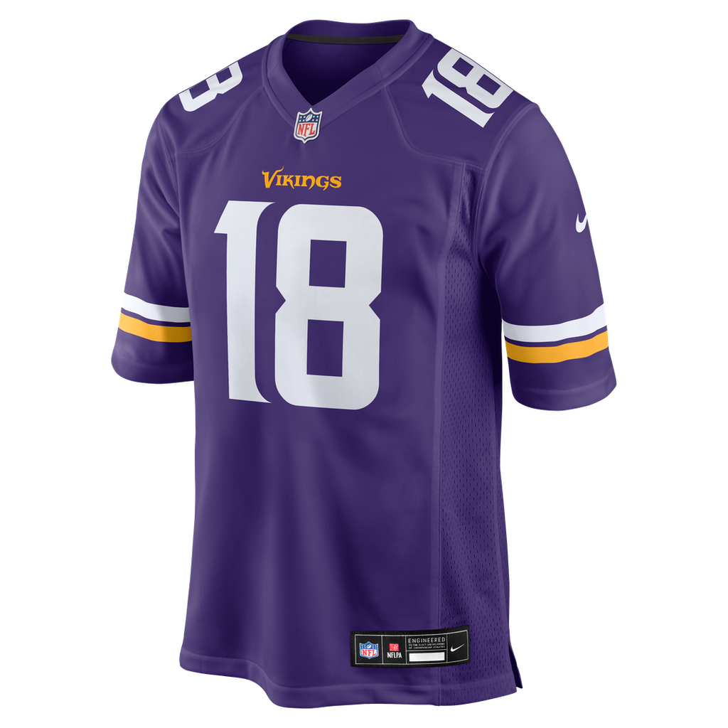 Justin Jefferson Minnesota Vikings Nike Game Player Jersey - White
