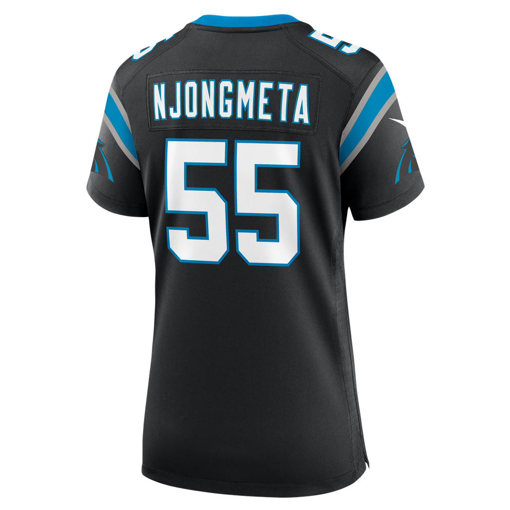 Maema Njongmeta Carolina Panthers Nike Women's Team Game Jersey -  Black