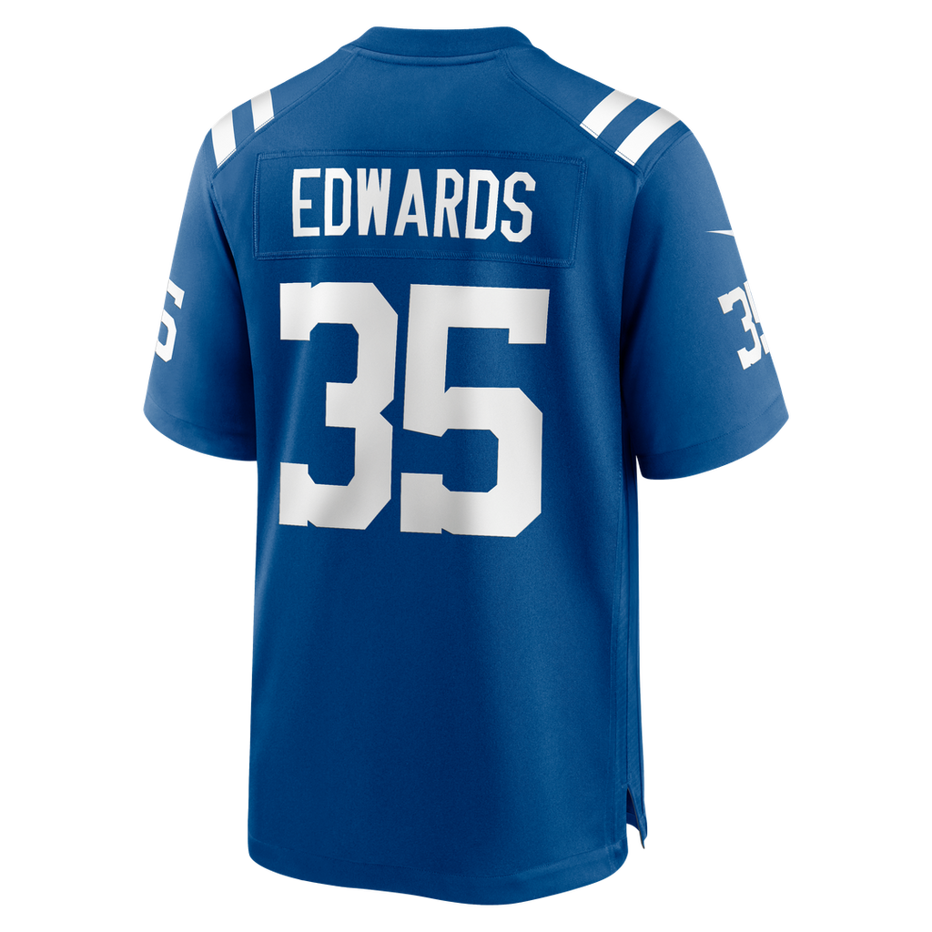 Johnathan Edwards Indianapolis Colts Nike Team Game Jersey -  Royal