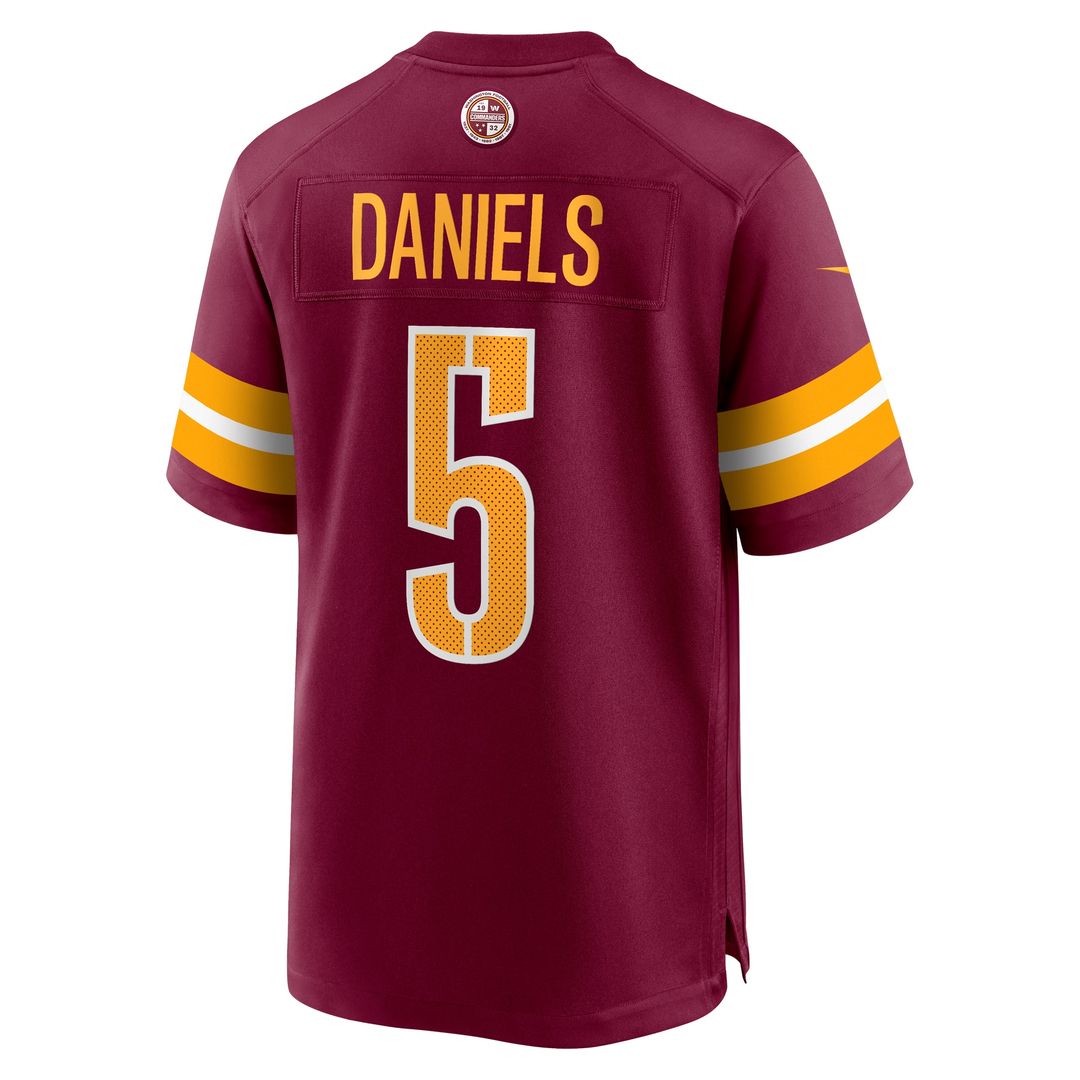 Jayden Daniels Washington Commanders Nike  Player Game Jersey - White