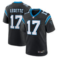 Xavier Legette Carolina Panthers Nike Team Game Player Jersey - Black