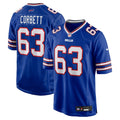Austin Corbett Buffalo Bills Nike Team Game Jersey -  Royal