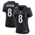 Lamar Jackson Baltimore Ravens Nike Women's Alternate Game Jersey - Black