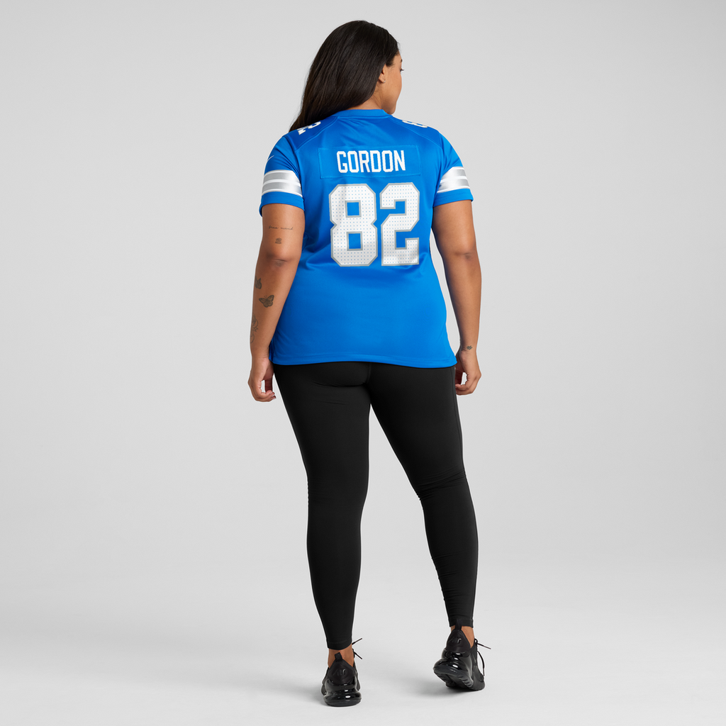 Thomas Gordon Detroit Lions Nike Women's Team Game Jersey -  Blue