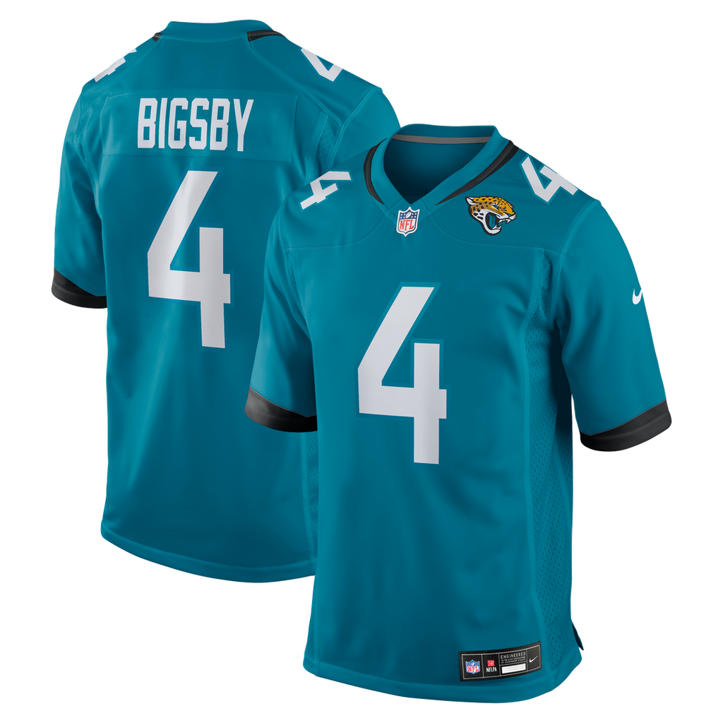 Tank Bigsby Jacksonville Jaguars Nike Game Jersey - Teal