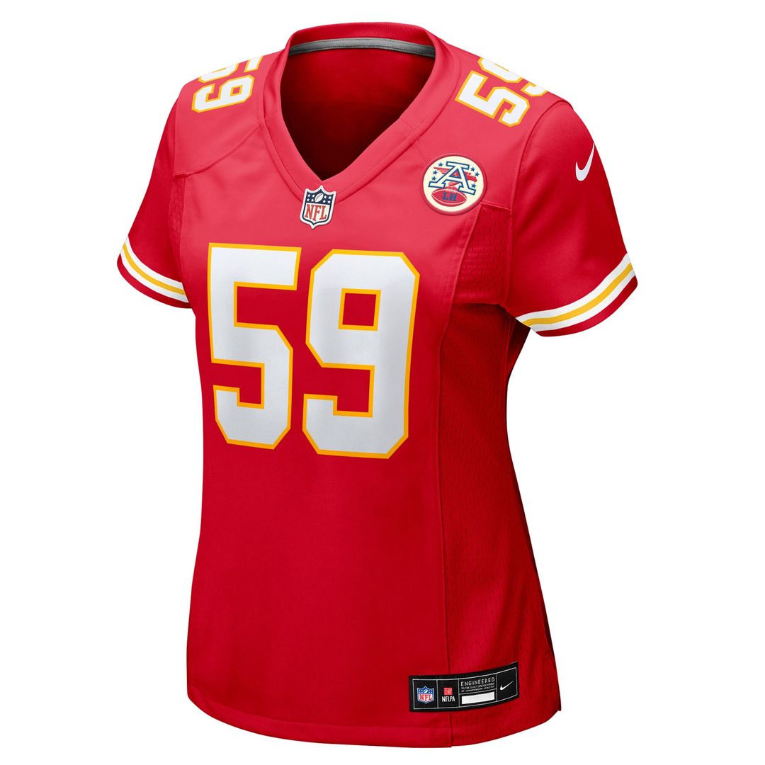 Cooper McDonald Kansas City Chiefs Nike Women's Team Game Jersey -  Red