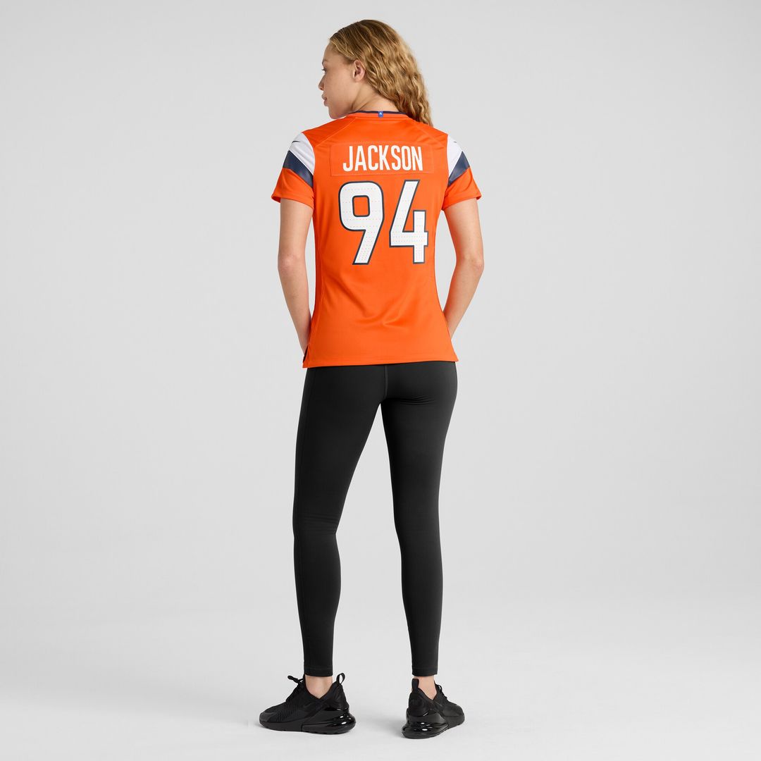 Jordan Jackson Denver Broncos Nike Women's Team Game Jersey -  Orange